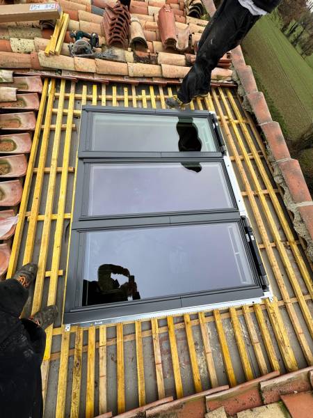 Création d'une verrière 3 en 1